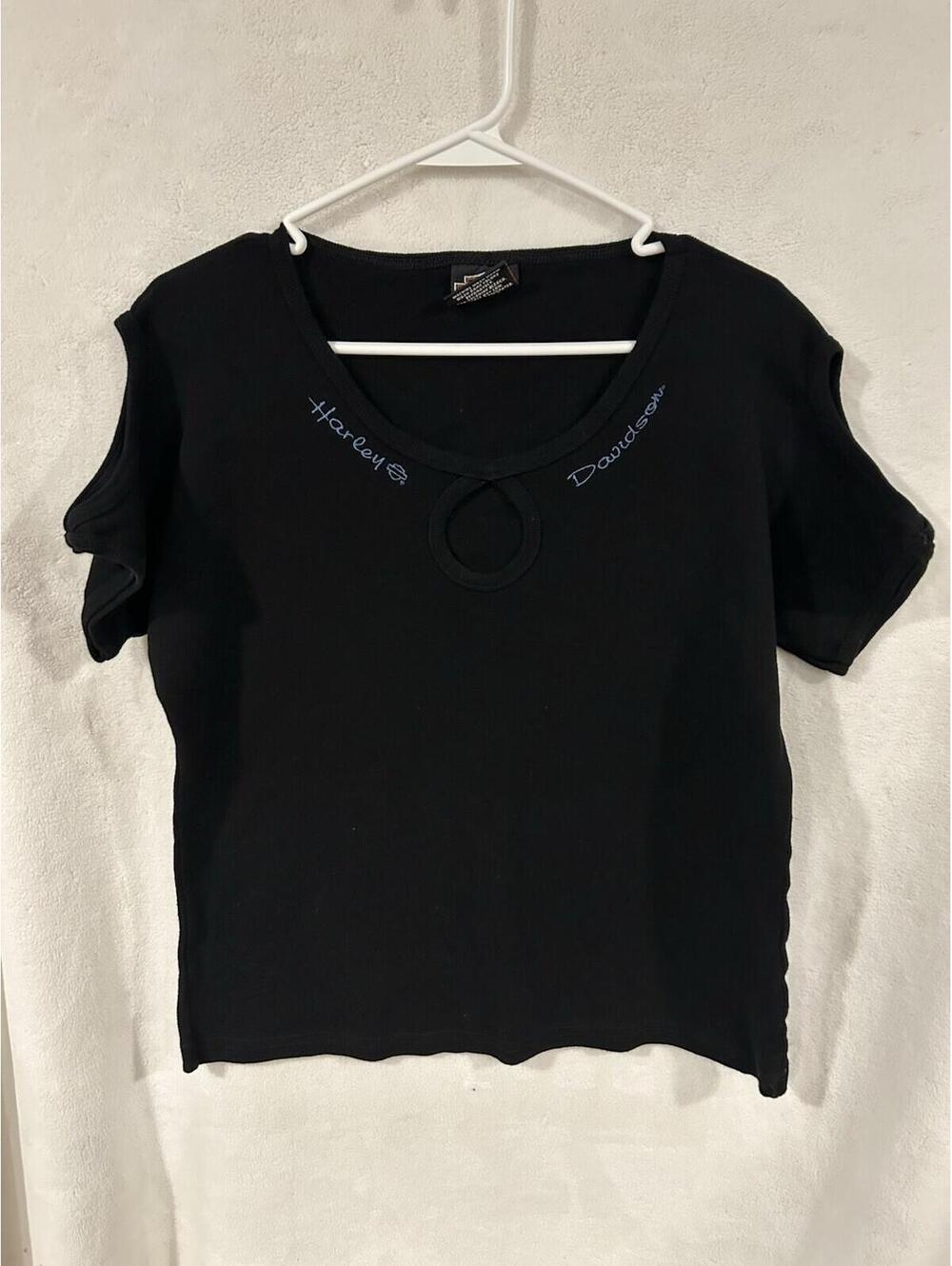 Harley Davidson women’s vintage short sleeve Black XL Birmingham